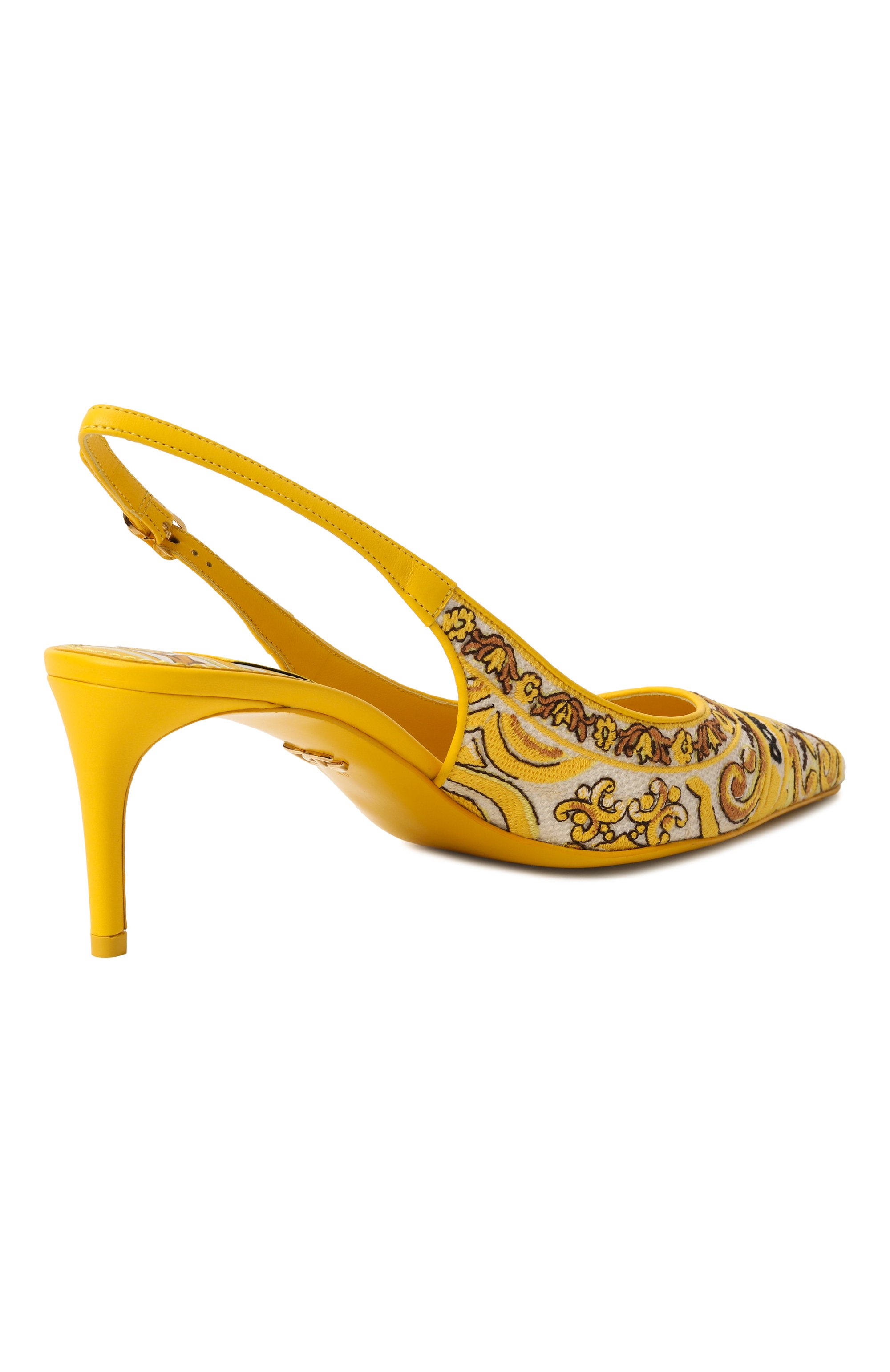 Текстильные туфли lollo 60 DOLCE & GABBANA, арт. CG0815/AV804, фото 5