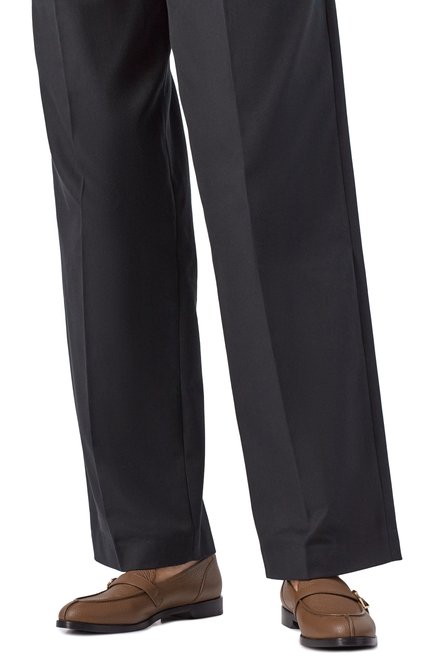 Женские кожаные лоферы GIORGIO ARMANI, арт. GW001921/AF19133
