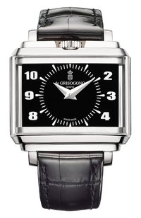 Часы panoramic white gold black DE GRISOGONO, арт. NEW RETRO N04, фото 1