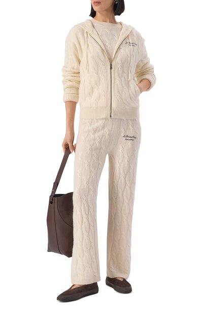 Кардиган из кашемира и шерсти sporty & rich x le bristol paris SPORTY AND RICH, арт. CA005517619CR01, фото 2