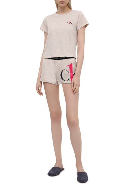 Женская хлопковая пижама CALVIN KLEIN, арт. QS6443E