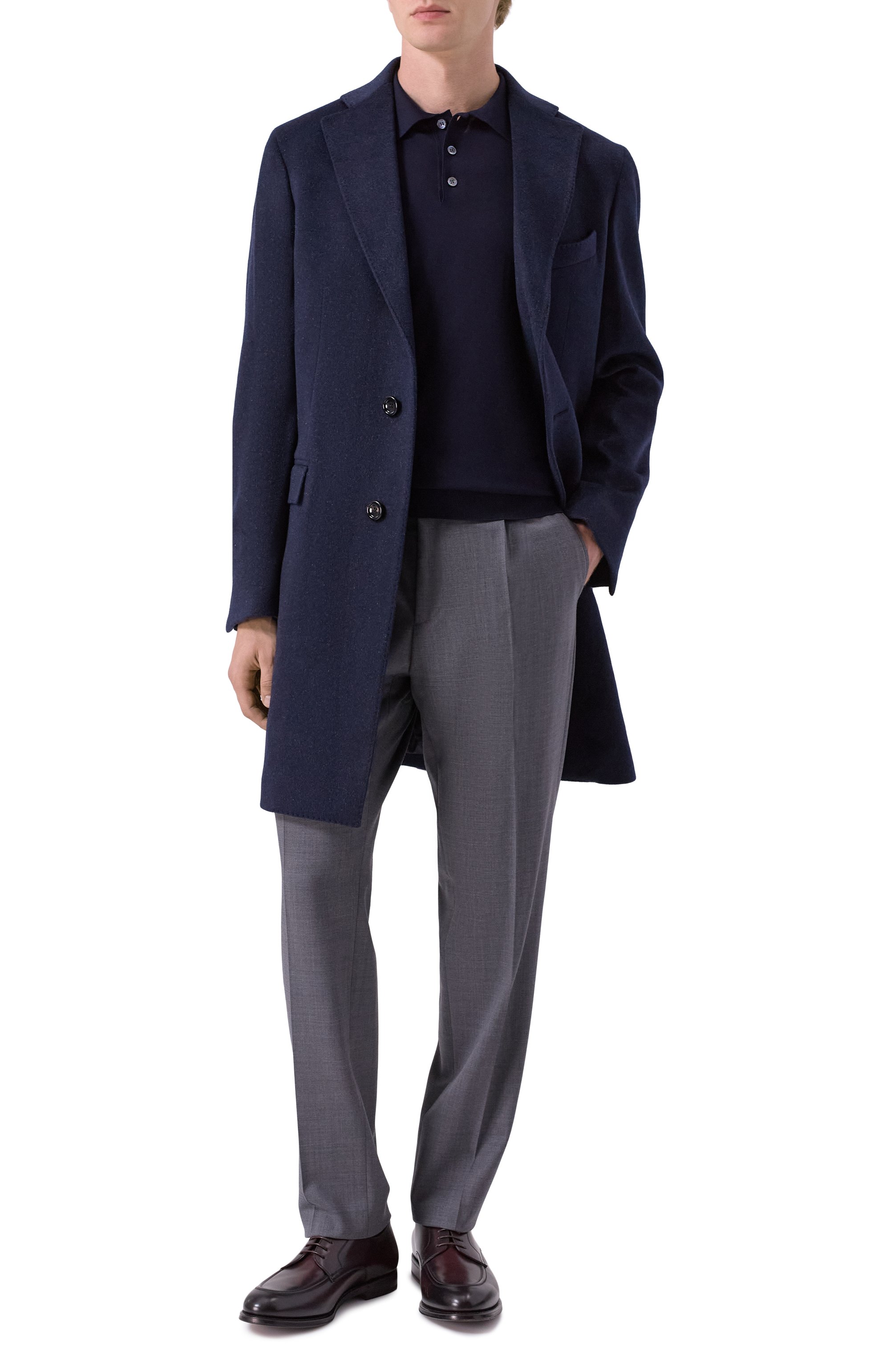 Кашемировое пальто ANDREA CAMPAGNA, арт. M0D MILAN0/ZEUS, фото 2