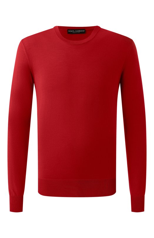 Шерстяной джемпер Dolce & Gabbana GXX02T/JCVZS Красный GXX02T/JCVZS