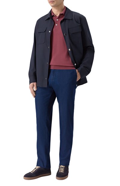 Хлопковое поло BRUNELLO CUCINELLI, арт. M29800125, фото 2