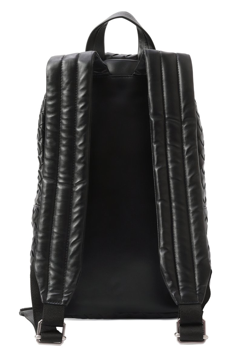 Мужской рюкзак intrecciato small BOTTEGA VENETA черного цвета, арт. 730728/V2HL2 | Фото 6 (Размер: large; Материал: Натуральная кожа)