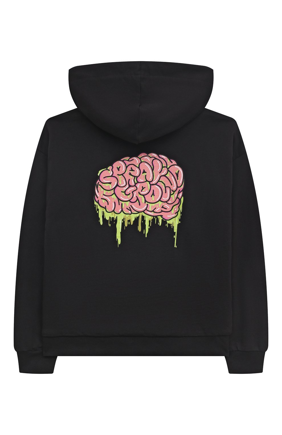 Хлопковая толстовка SPRAYGROUND, арт. SPY683BLK, фото 2