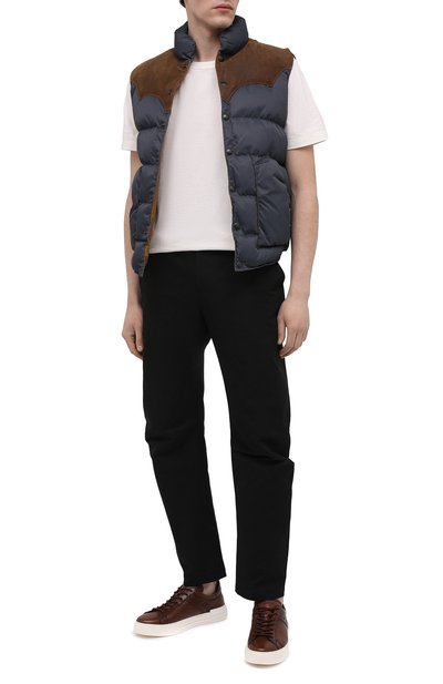 Кожаные кеды HOGAN, арт. HXM5260CW00P88, фото 2