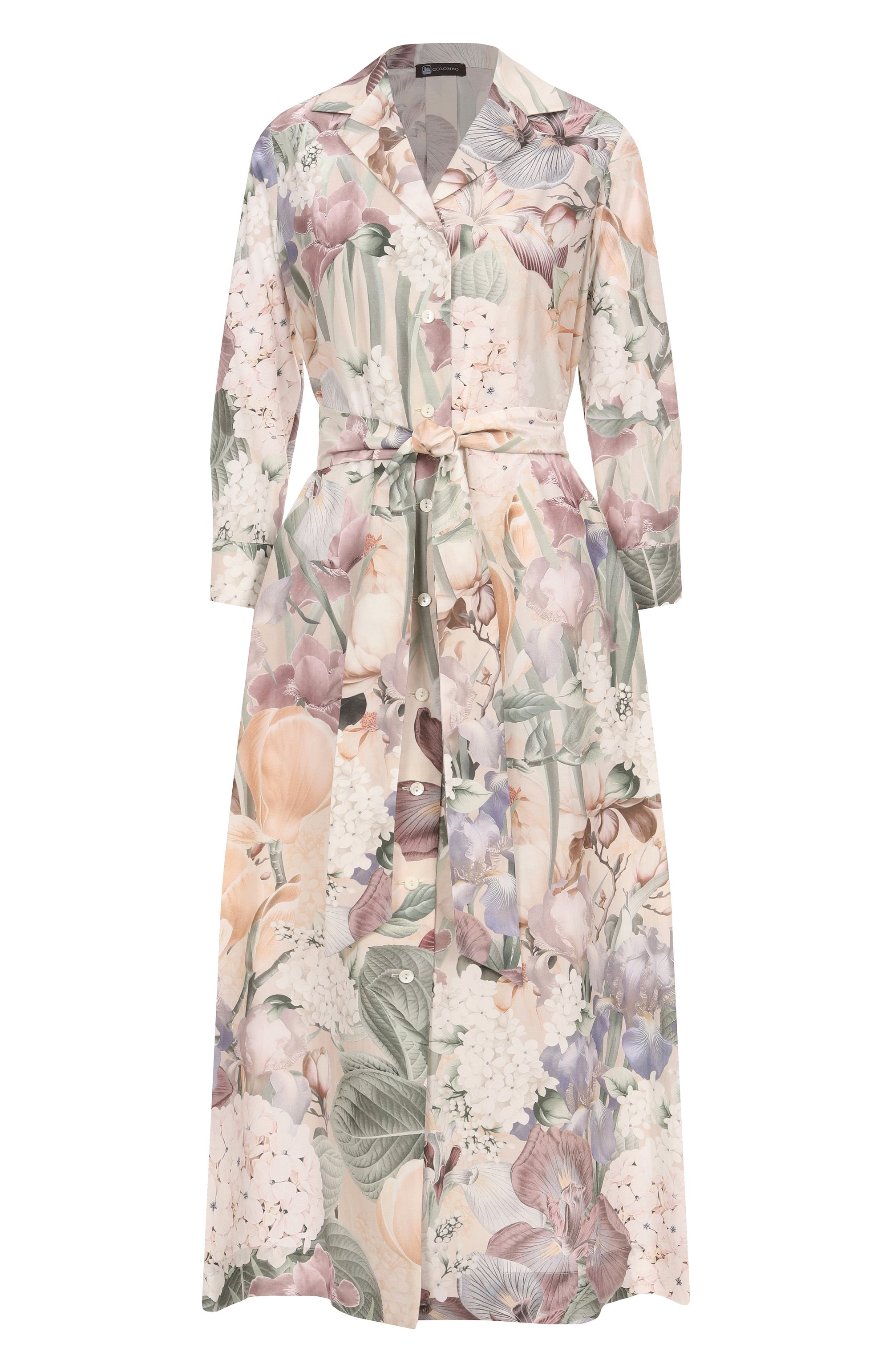 Платье из хлопка и шелка COLOMBO, арт. AB00355/F/T0294-U-1Y, фото 1