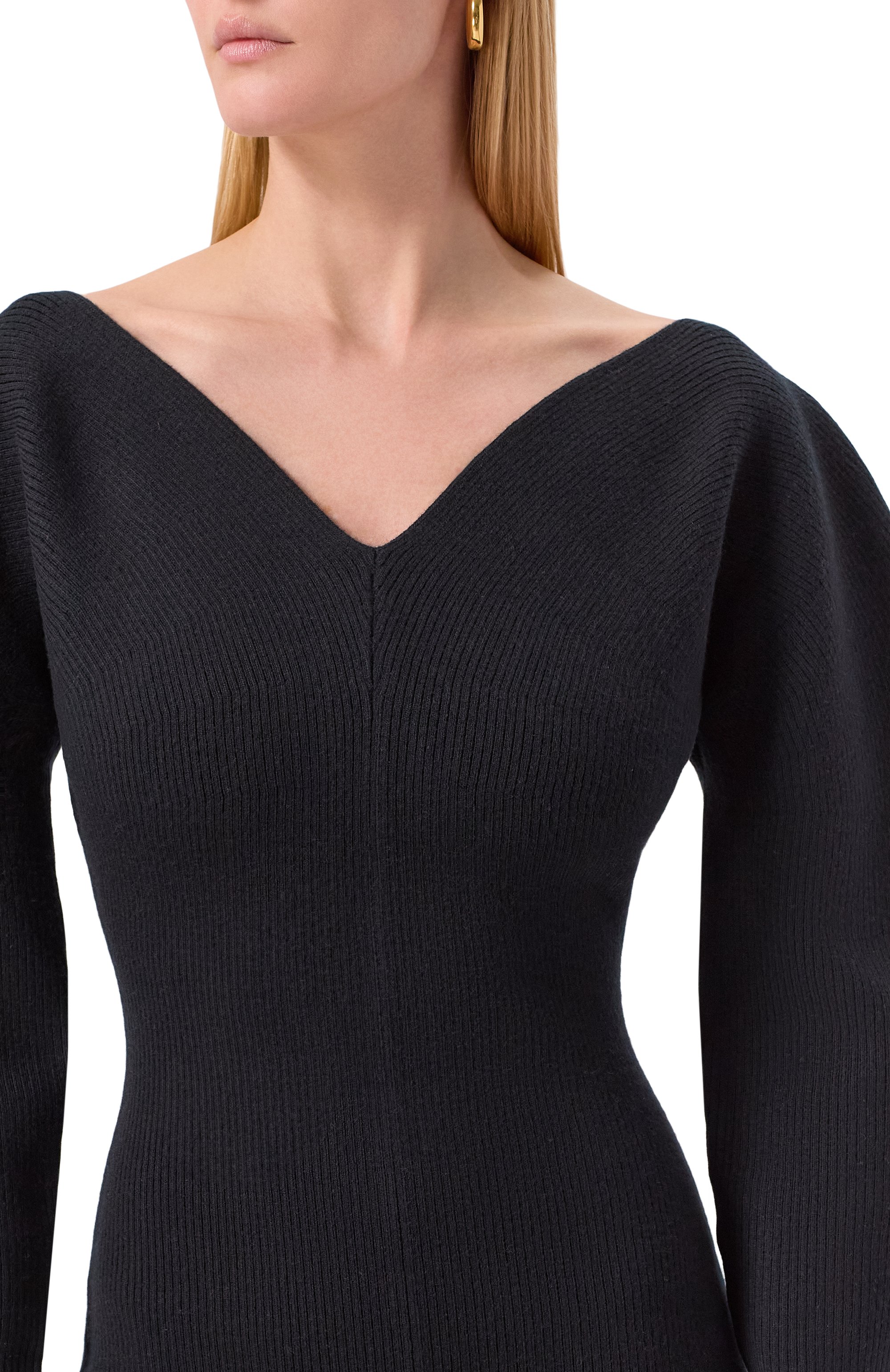 Шерстяное платье BOSS, арт. 50550771, фото 4