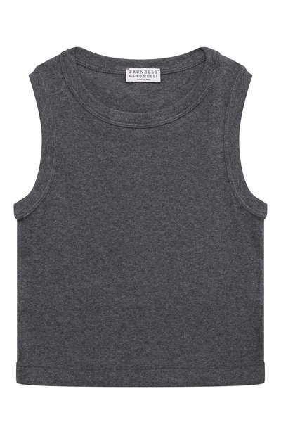 Хлопковый топ BRUNELLO CUCINELLI, арт. B0R41T852A