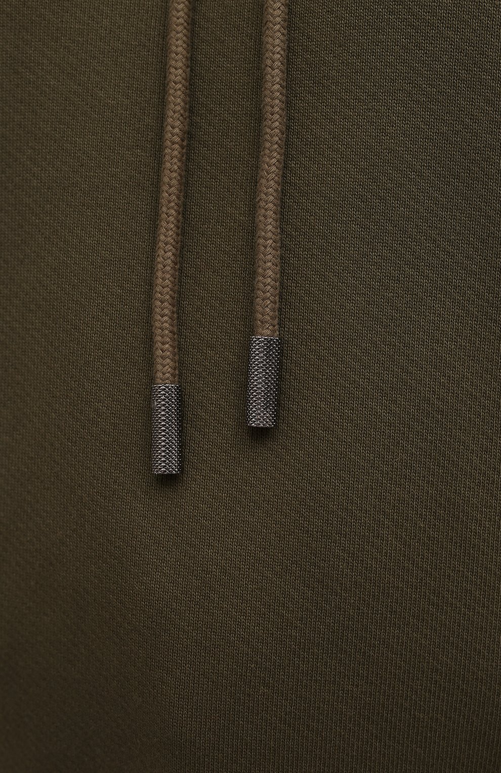 Хлопковое худи OFF-WHITE хаки цвета по цене 67100 руб., арт. 0WBB032E20JER0015655, фото 5 Хлопковое худи OFF-WHITE, арт. 0WBB032E20JER0015655, фото 5