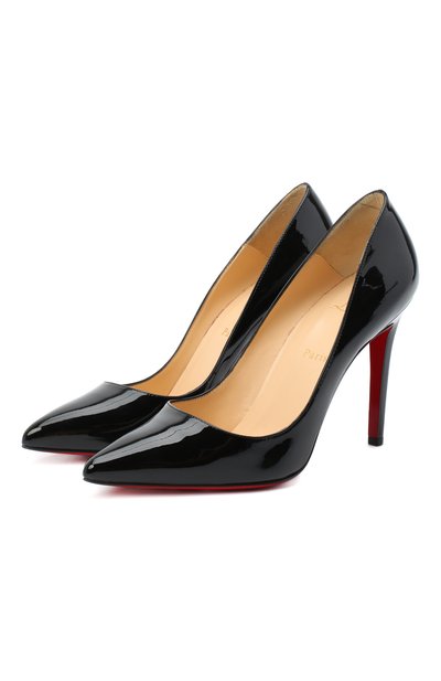 Кожаные туфли pigalle 100 CHRISTIAN LOUBOUTIN, арт. pigalle 100 patent, фото 1