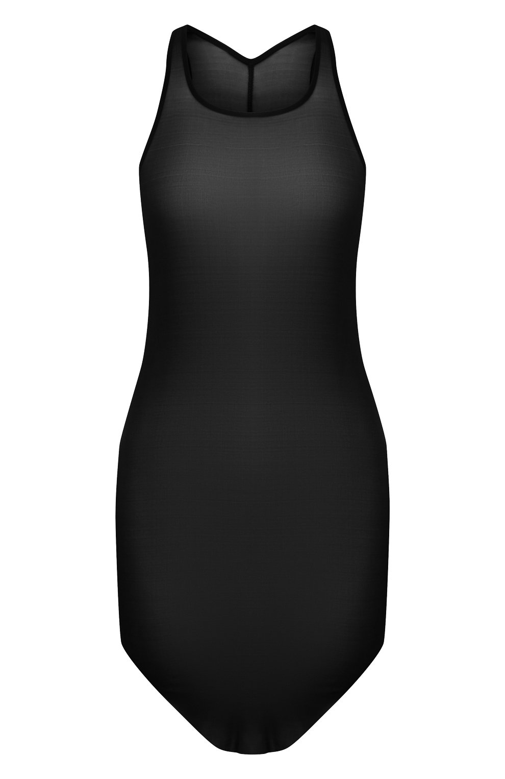 Майка RICK OWENS черного цвета по цене 31350 руб., арт. R001B4101/BZ, фото 1 Майка RICK OWENS, арт. R001B4101/BZ, фото 1