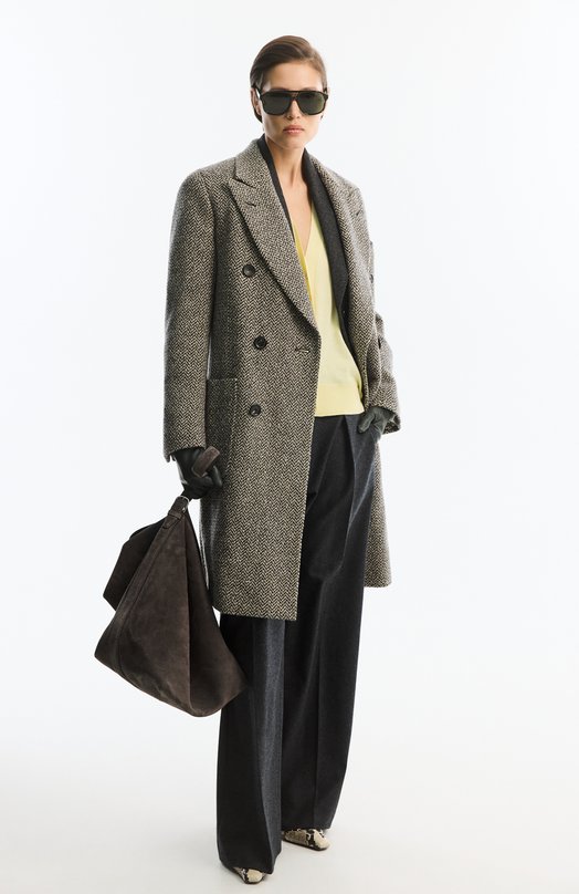 Кардиган из кашемира и шерсти Jil Sander J01HP0001/J14501 Жёлтый  J01HP0001/J14501 Фото 6