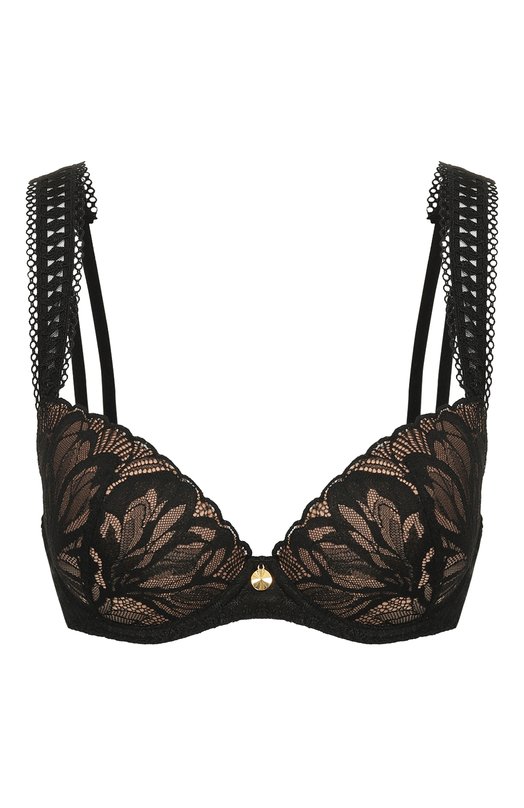 Бюстгальтер с чашкой пуш-ап Aubade 5IN08 Чёрный 5IN08