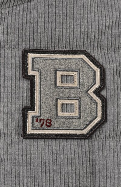 Вельветовый пуховик BRUNELLO CUCINELLI, арт. BY476J329A, фото 3