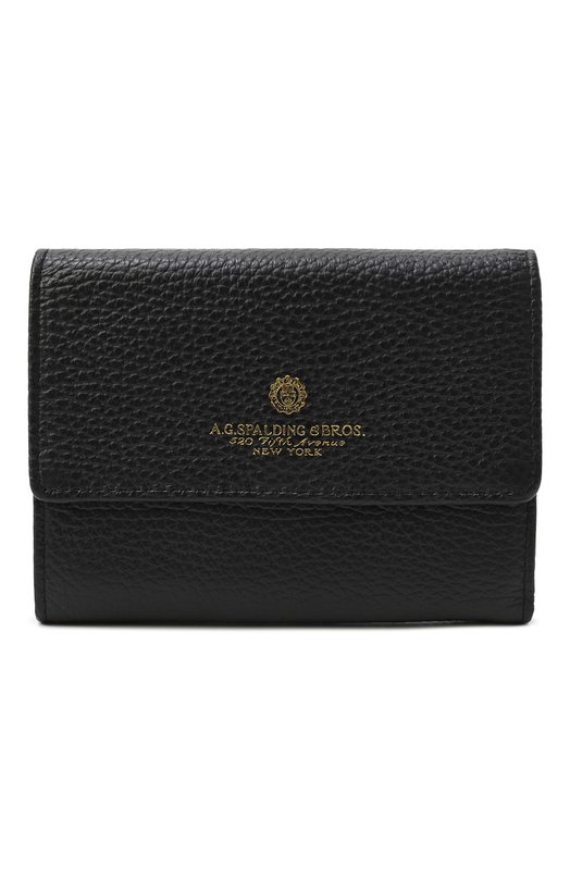 

Кожаное портмоне A.G.SPALDING & BROS, Чёрный