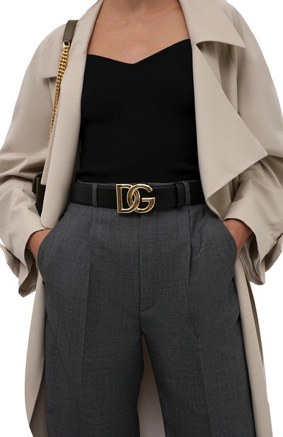 Кожаный ремень DOLCE & GABBANA, арт. BE1446/AW070, фото 2