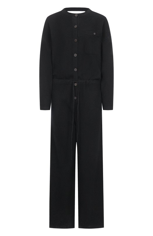 Комбинезон из кашемира и вискозы Giulia Gurman K2 Чёрный K2