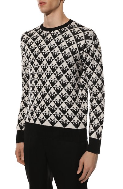 Джемпер из шерсти и хлопка MONCLER, арт. H1-091-9C000-08-M1485, фото 3
