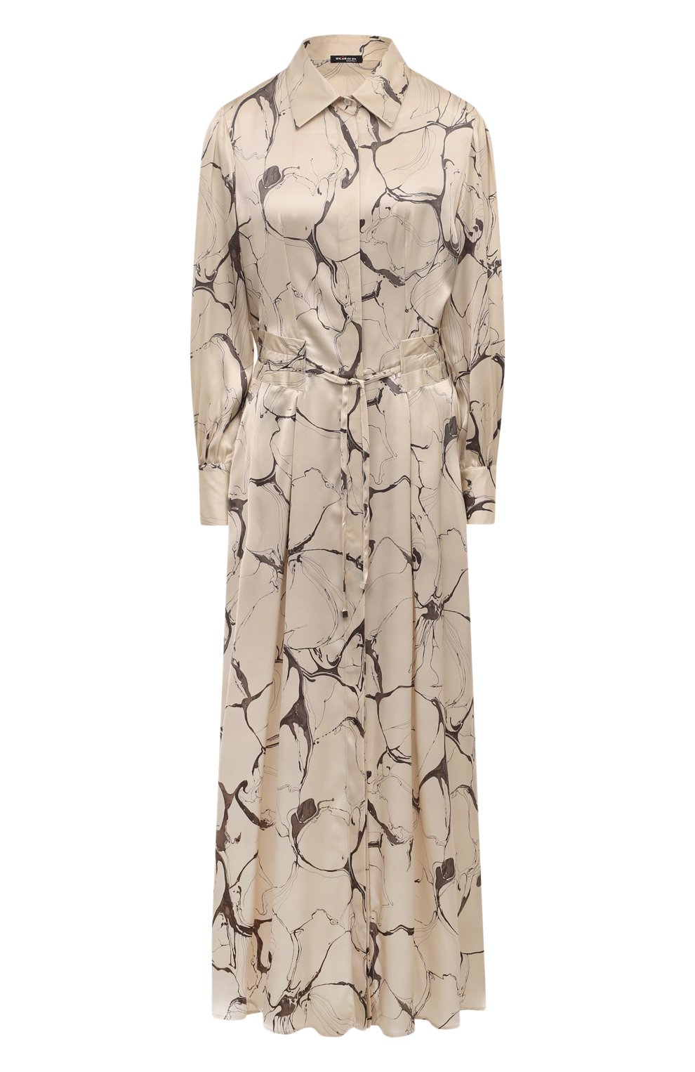 Шелковое платье KITON, арт. D58334K0561E07, фо�то 1