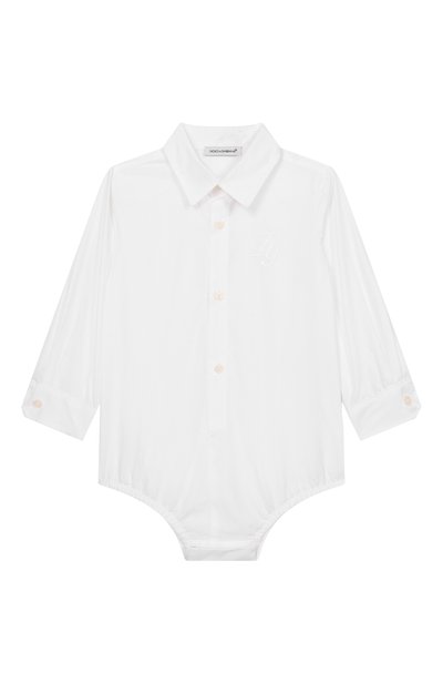 Хлопковое боди DOLCE & GABBANA, арт. L11082/G7P1Z