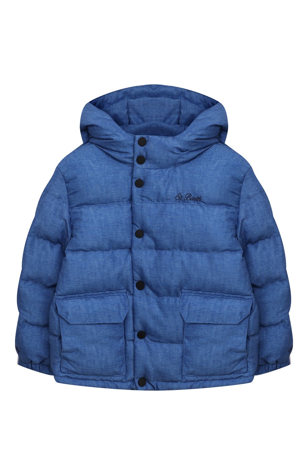 Утепленная куртка MC2 SAINT BARTH синего цвета по цене 35750 руб., арт. STBK BAXTER P JR/02380G, фото 1 Утепленная куртка MC2 SAINT BARTH, арт. STBK BAXTER P JR/02380G, фото 1