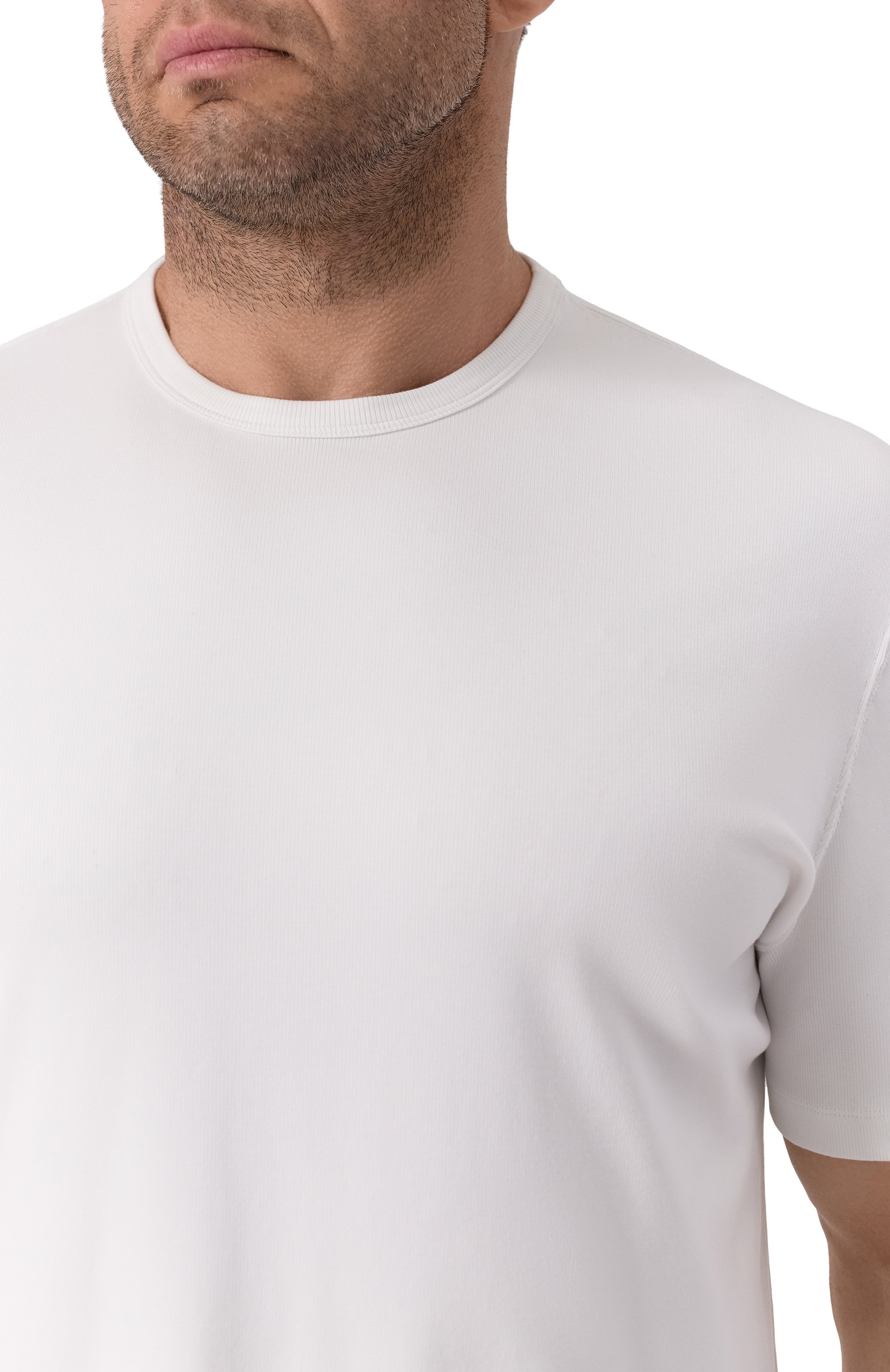 Футболка из вискозы и хлопка BRUNELLO CUCINELLI, арт. MR8061336W, фото 5