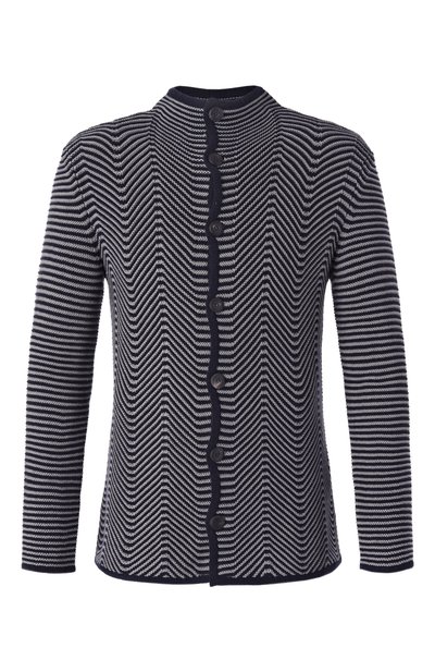 Мужской кардиган из хлопка и кашемира GIORGIO ARMANI, арт. 3KSG08/SM08Z