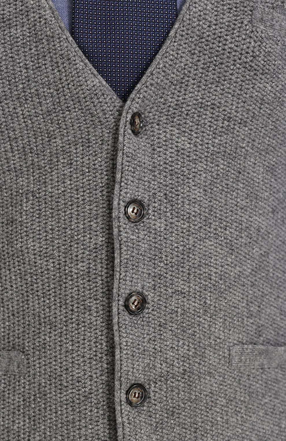 Жилет на пуговицах из смеси шерсти и вискозы с кашемиром WINDSOR, арт. 13 PI0S-G 10001642, фото 5