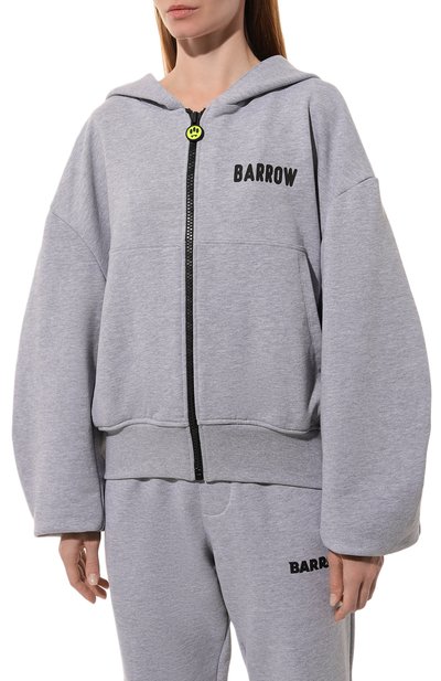 Хлопковая толстовка BARROW, арт. F4BWW0ZH108, фото 3