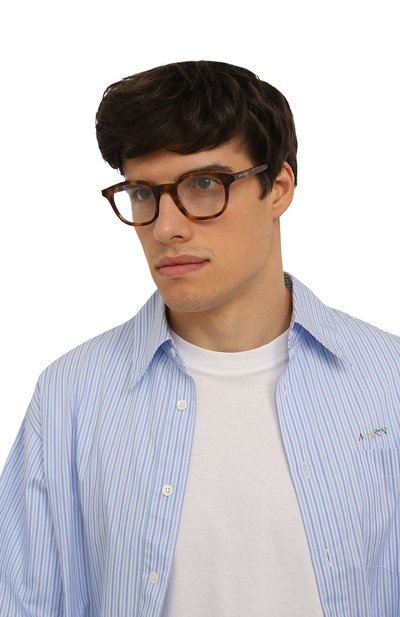 Оправа SAINT LAURENT коричневого цвета по цене 21100 руб., арт. SL 588 002, фото 3 Оправа SAINT LAURENT, арт. SL 588 002, фото 3