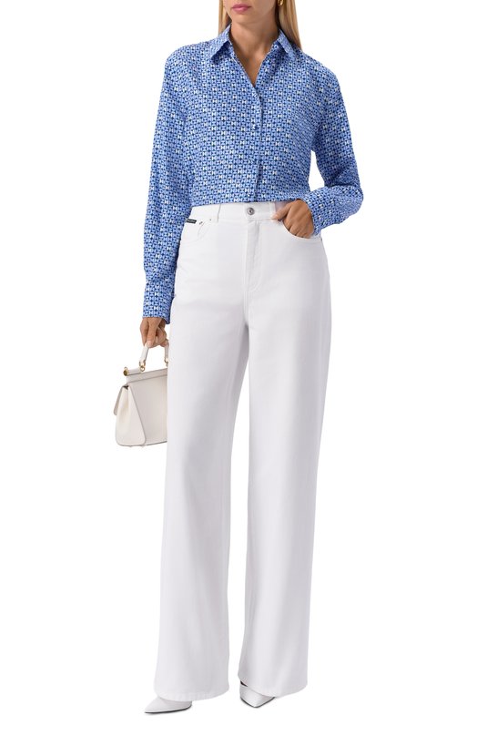 Шелковая рубашка MVST M25.1MW.B006/D10080 Голубой  M25.1MW.B006/D10080 Фото 2