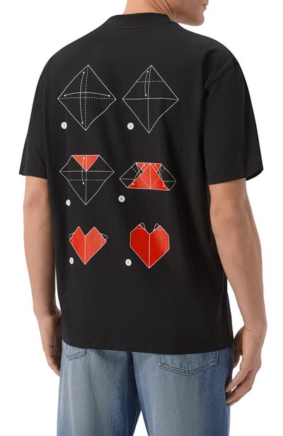 Хлопковая футболка HUGO, арт. 50553429, фото 4