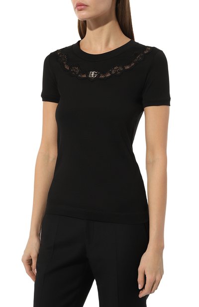 Хлопковая футболка DOLCE & GABBANA, арт. F8T66Z/G7H1Z, фото 3