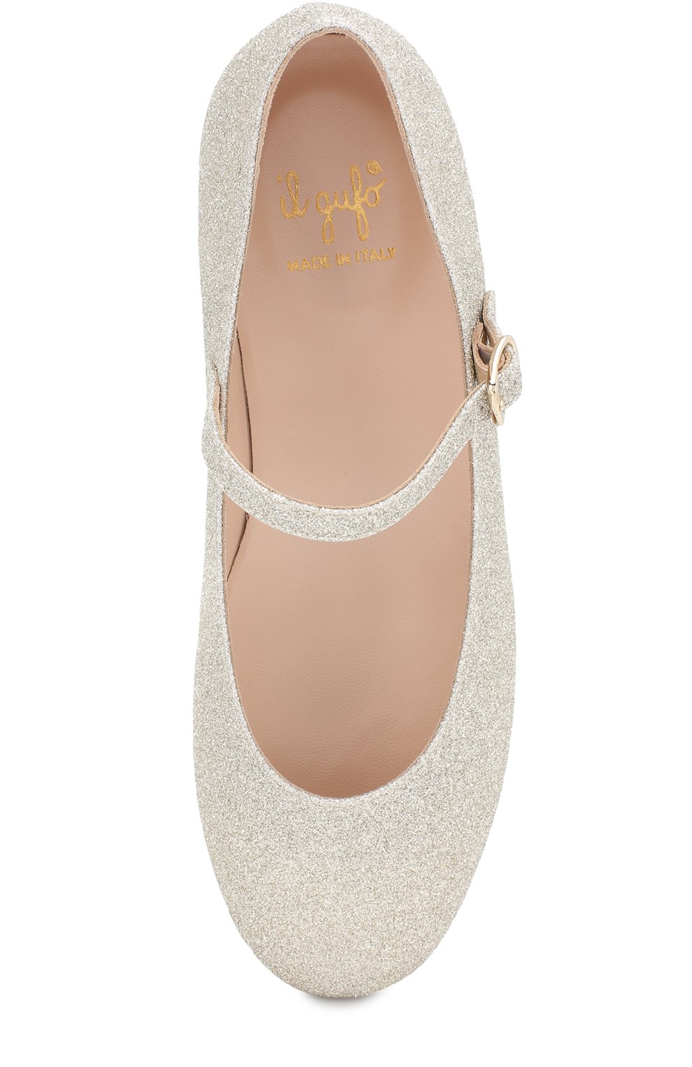 Туфли с глиттером на ремешке IL GUFO, арт. G234/TESSUT0 GLITTER/35-40, фото 4