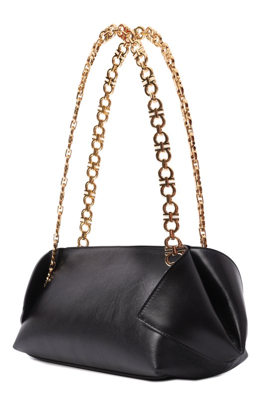 Сумка Folded small Ferragamo 21A371/787 Чёрный  21A371/787 Фото 4