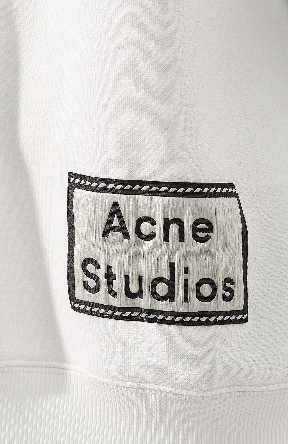 Хлопковый свитшот ACNE STUDIOS, арт. AI0042/W, фото 5