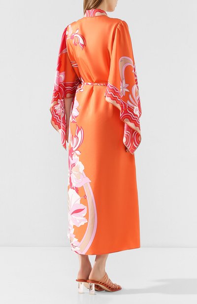 Шелковое платье EMILIO PUCCI, арт. 0ERH85/0E880, фото 4