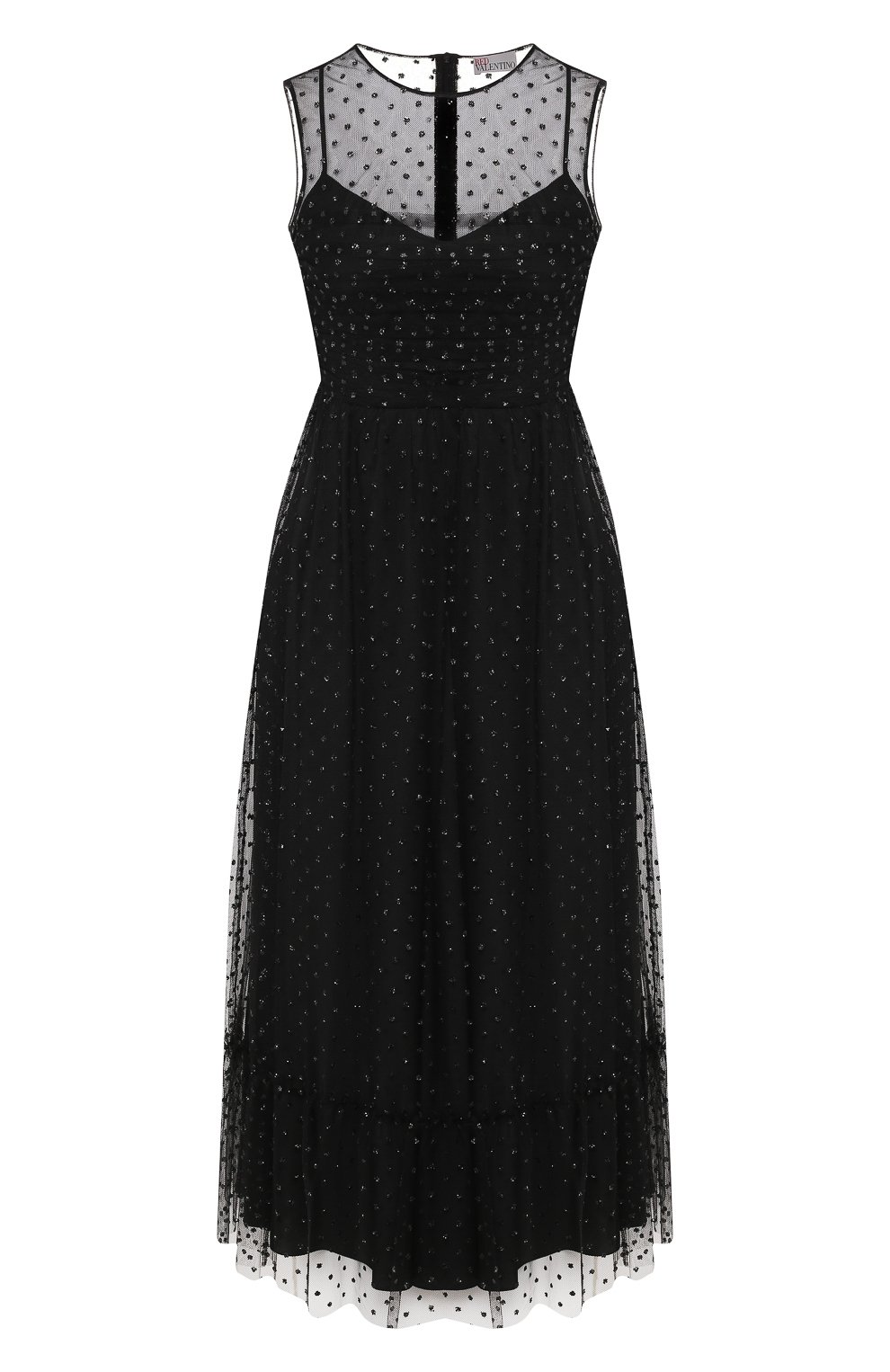 Платье REDVALENTINO черного цвета по цене 116500 руб., арт. TR3VAL00/4RL, фото 1 Платье REDVALENTINO, арт. TR3VAL00/4RL, фото 1