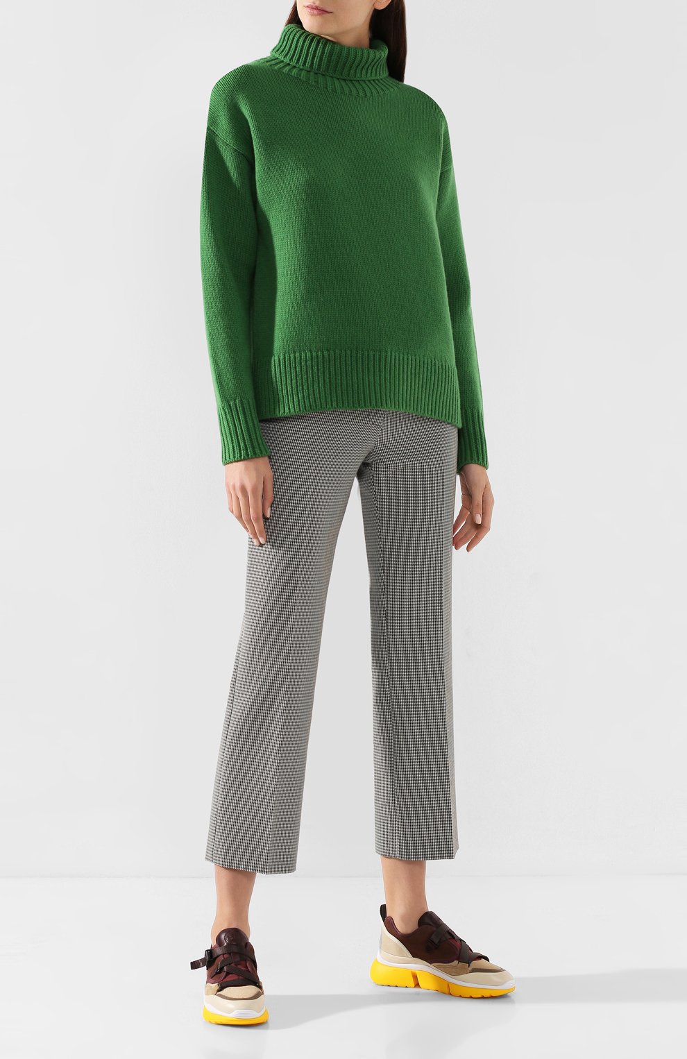 Шерстяной свитер RAG AND BONE зеленого цвета по цене 35900 руб., арт. WAS19FS0338X33, фото 2 Шерстяной свитер RAG AND BONE, арт. WAS19FS0338X33, фото 2