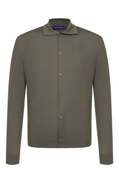 Мужская рубашка из кашемира и шерсти STEFANO RICCI, арт. W505506PAL/W26150_001