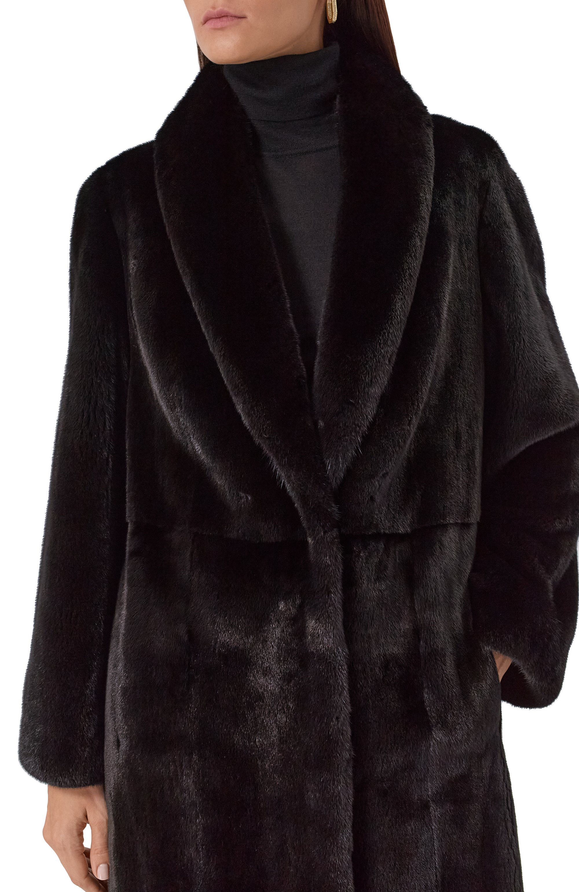 Шуба из норки VICTORIA KUSENKOVA, арт. 702800002615, фото 5