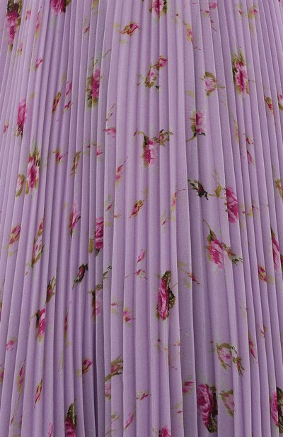 Плиссированная юбка REDVALENTINO сиреневого цвета по цене 79700 руб., арт. WR3RAC20/602, фото 5 Плиссированная юбка REDVALENTINO, арт. WR3RAC20/602, фото 5