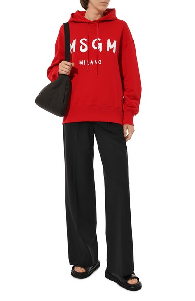 Хлопковое худи MSGM, арт. 3541MDM515/237799, фото 2