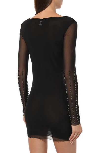 Платье с отделкой стразами PATRIZIA PEPE, арт. 8A1183_J134, фото 4