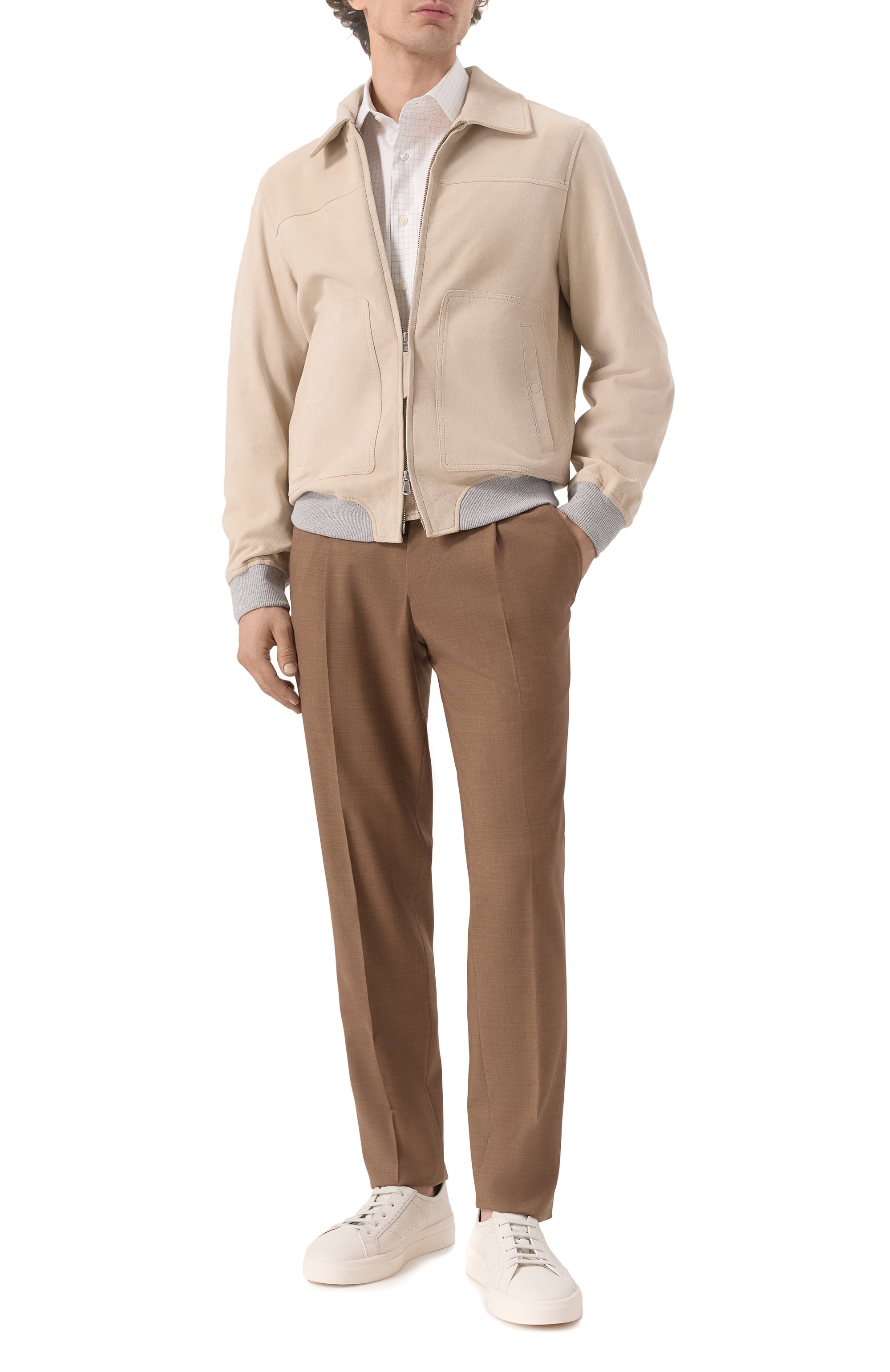 Шерстяные брюки L.B.M. 1911, арт. 8446/54246, фото 2