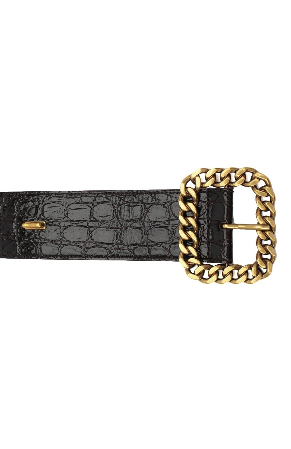 Кожаный ремень SAINT LAURENT, арт. 640570/1ZQ4W, фото 3