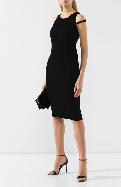 Платье HELMUT LANG черного цвета по цене 32200 руб., арт. J01HW711, фото 2 Платье HELMUT LANG, арт. J01HW711, фото 2