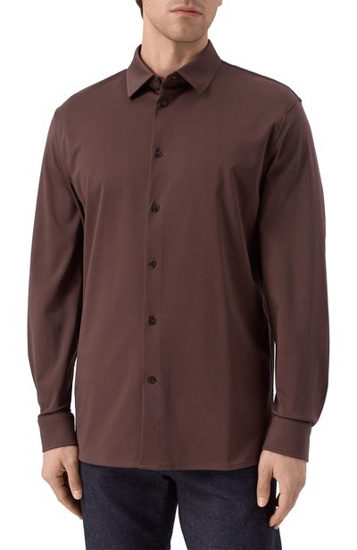 Хлопковая рубашка 12 STOREEZ, арт. 133428, фото 3